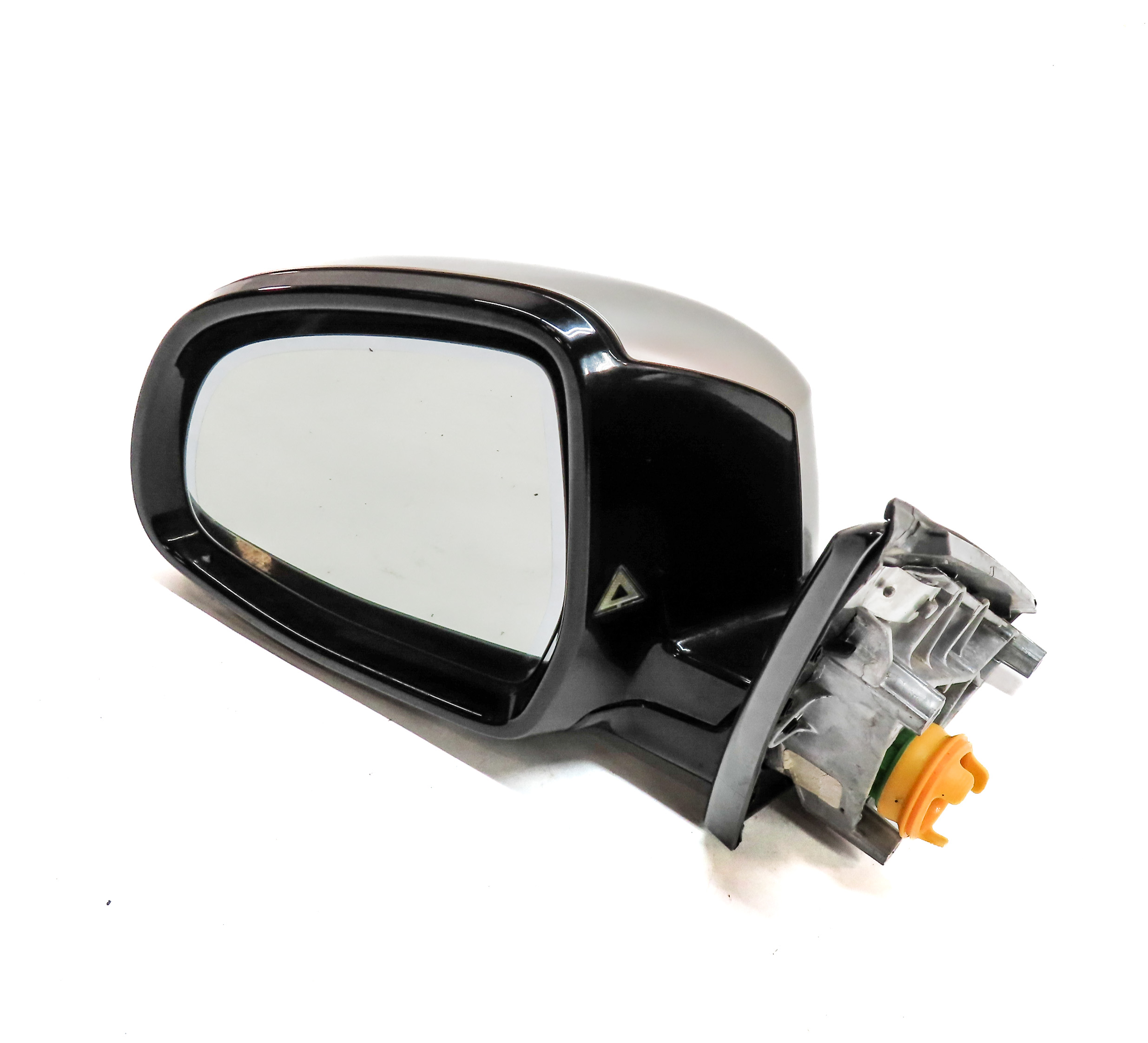 15-16 BMW X6 (F16) LEFT DRIVER DOOR MIRROR GLOSS BLIND CAMERA (Cerium Grey) — exact item pictured